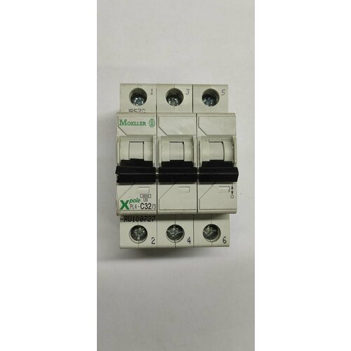 MOELLER Автоматический выключатель PL4-C32/3 автоматический выключатель eaton pl4 c40 2