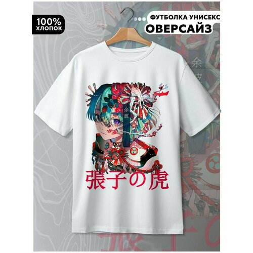 фото Футболка hypnotica, размер l, белый