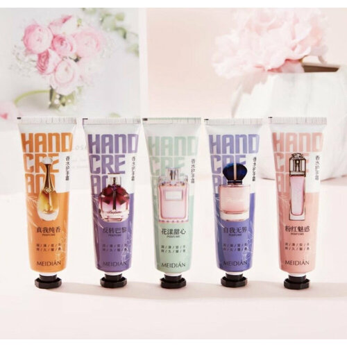 Набор парфюмированных кремов для рук Meidian Perfume Hand Cream (5 шт x 30г) набор парфюмированных кремов для рук marmard hand cream dolce duo 2 шт