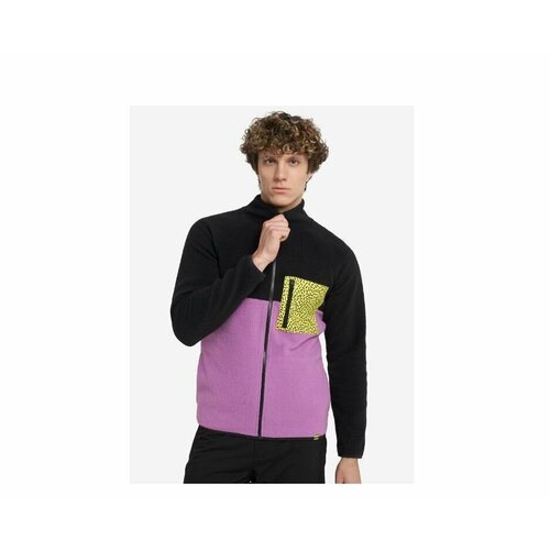 фото Толстовка termit, размер 54, черный, фиолетовый