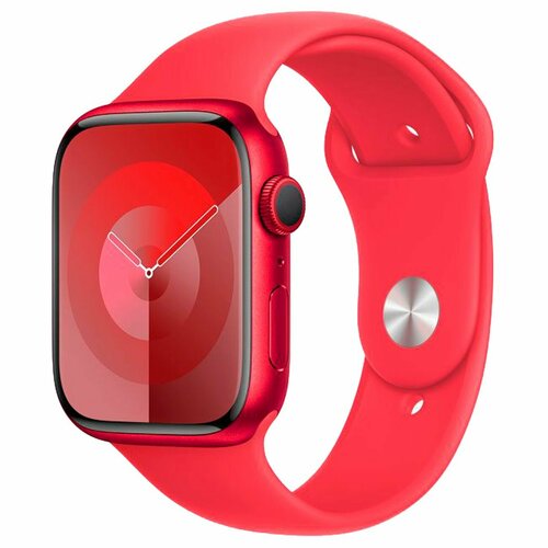 Смарт-часы Apple Watch Series 9 41mm PRODUCT RED Aluminum Case with Red Sport Band размер SM MRXG3 4599900₽