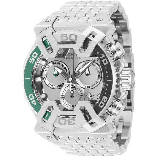 фото Наручные часы invicta, серебряный