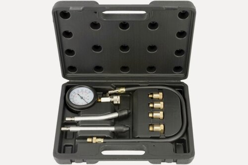 Изображение товара АвтоDело 40068 Компрессометр бензин, набор 8 предметов