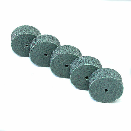 Диски шлифовальные/полировальные Tornadotool d 16х7.5х2 мм 5 шт. (P100 (зеленый))