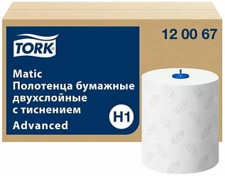 Полотенца бумажные в рулонах Tork Matic® Advanced 120067, 1 рулон