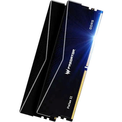 Оперативная память 64Gb DDR5 6000MHz Acer Predator Pallas II Black (2x32Gb KIT) (BL.9BWWR.437) магнитола hyundai h1 ii 2 tq 2 32gb