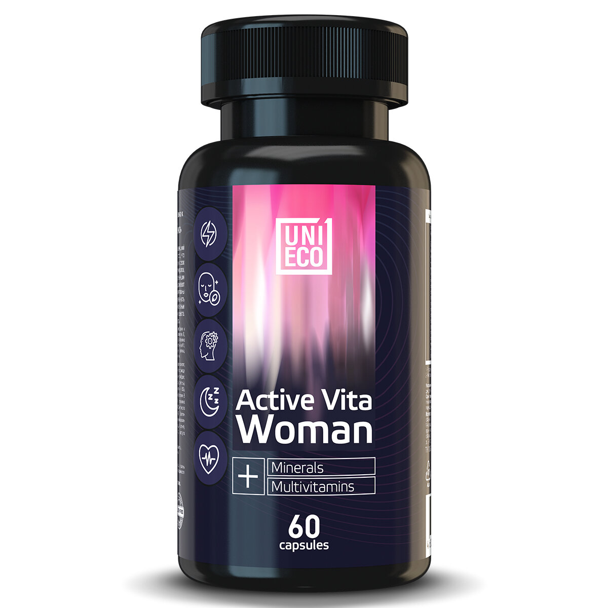 Комплекс витаминов для женщин ACTIVE VITA WOMAN (Мультивитамины) 60 капсул