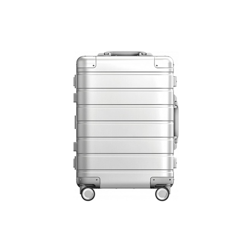 100% aluminum luggage hardside rolling trolley luggage travel suitcase carry on luggage Чемодан Xiaomi, белый