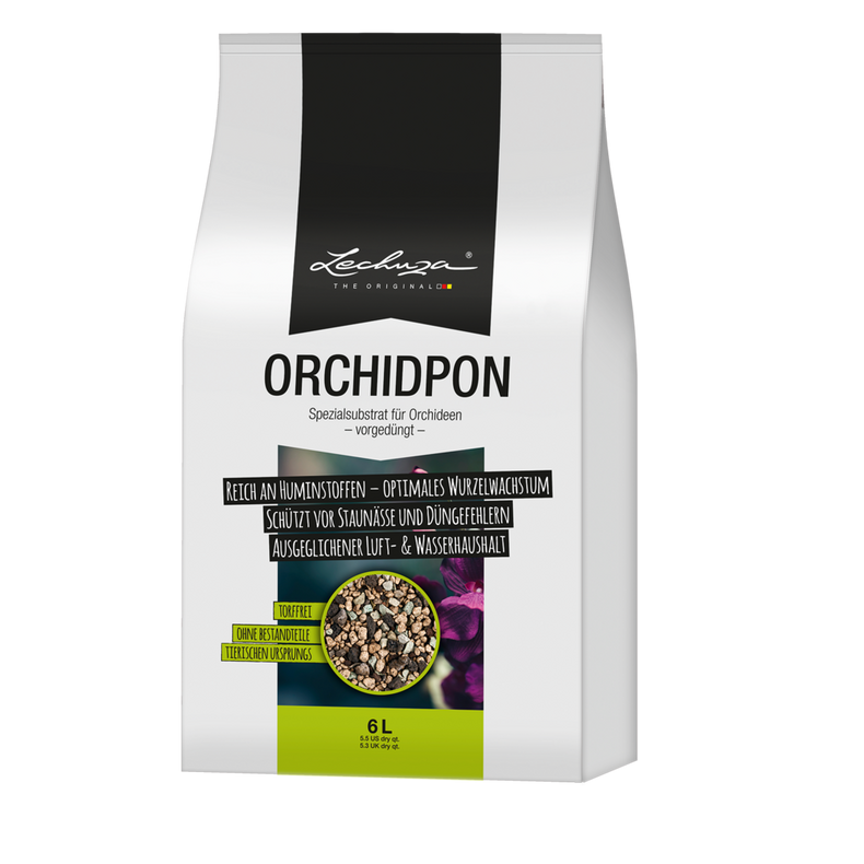 Субстрат Lechuza Orchidpon белый/коричневый, 6 л, 6 кг - фото №15