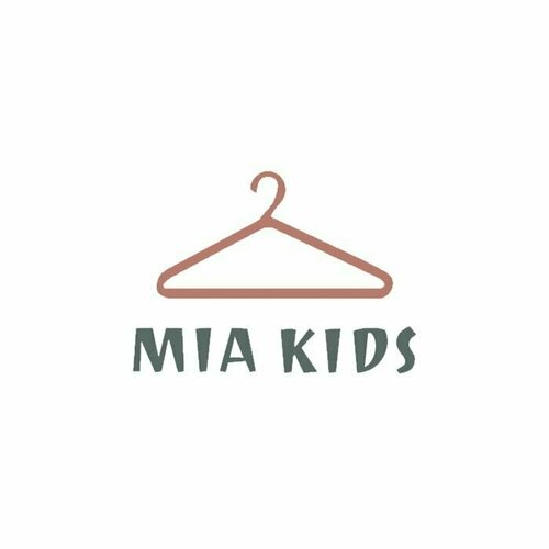 Брюки джоггеры Mia Kids, размер 48/50, бежевый