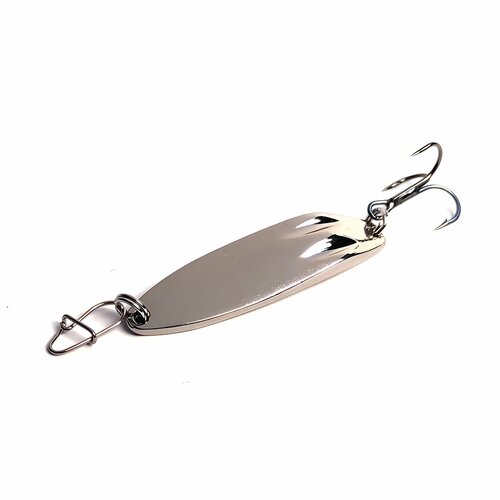 фото Зимняя блесна hitfish otter 8гр, 45мм, серебро