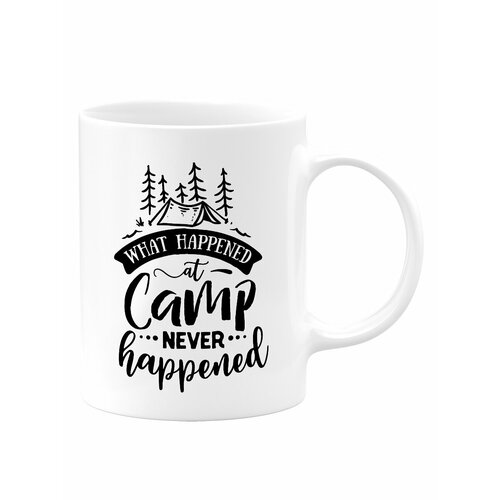 Кружка Приключения What happened at camp never happened Того что случилось в лагере никогда не было