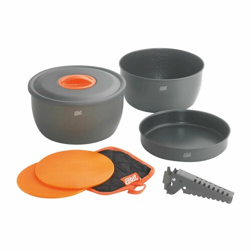 походная посуда cooking set alu hiking Походная посуда Esbit Cooking Set Non-Stick