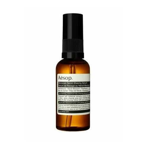 Moroccan neroli shaving serum 60 ml - смягчающая сыворотка для бритья aesop