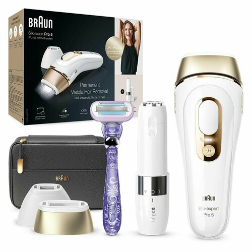 Фотоэпилятор Braun Silk Expert Pro 5 PL5149 + бритва Venus Extra Smooth Swirl