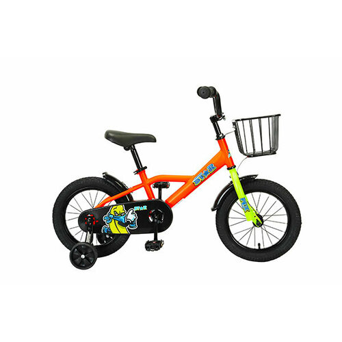 Велосипед детский 701-14 STAR оранжевый на рост 90-110см или от 3 до 5 лет 7450₽