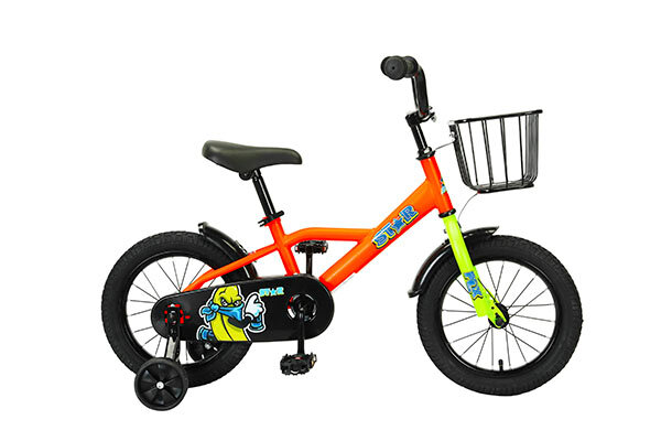 Велосипед детский 701-14" STAR / оранжевый / на рост: 90-110см или от 3 до 5 лет