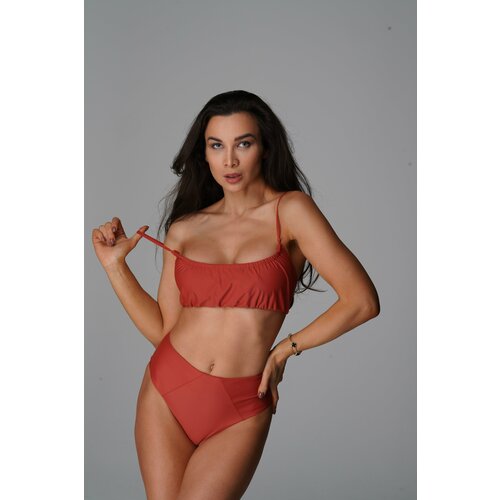 Лиф METAMORFOSI SWIMWEAR VOLCANO, размер L, оранжевый, красный лиф metamorfosi swimwear размер l черный