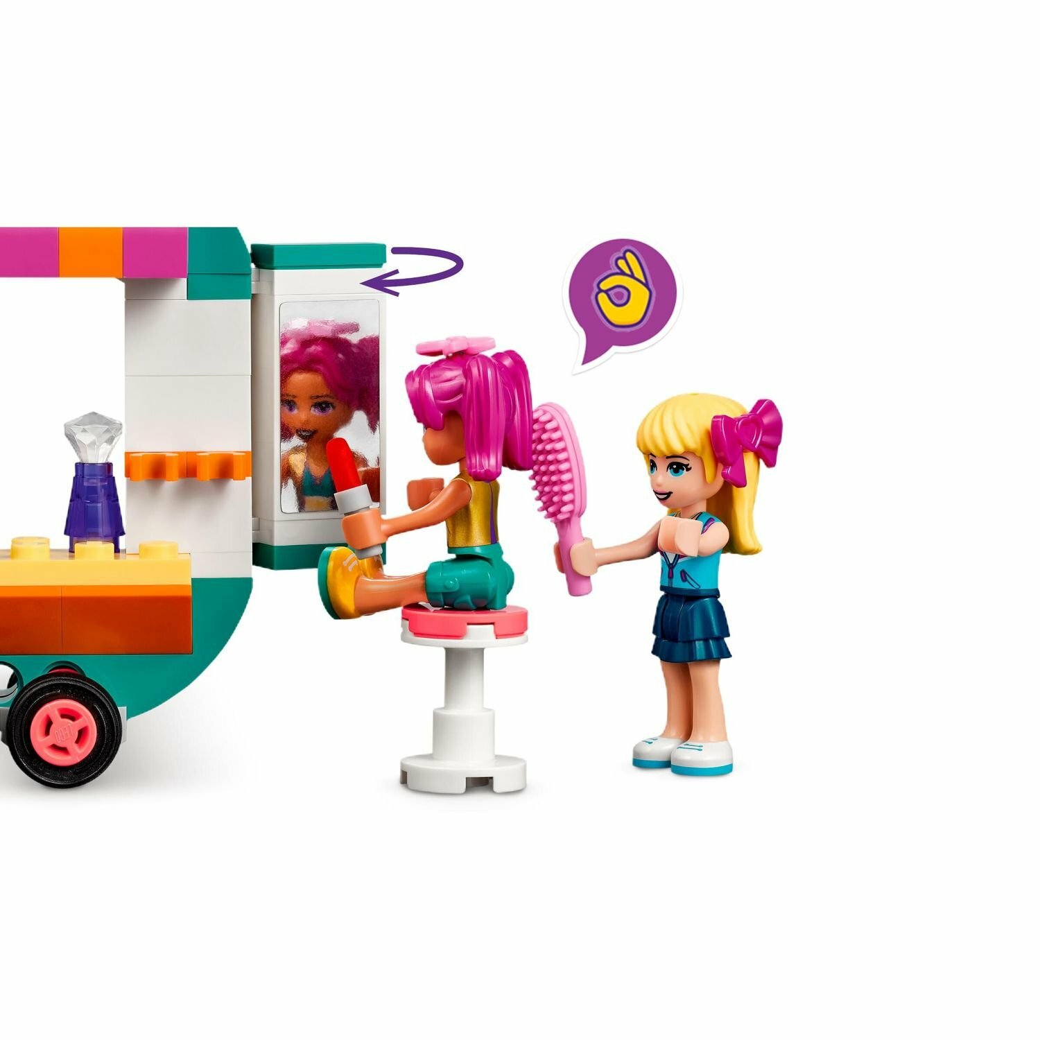 Конструктор LEGO Friends "Мобильный модный бутик" 41719 - фото №15