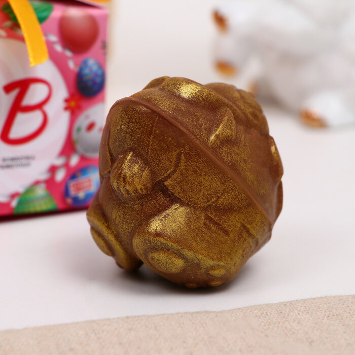 КондиМир Шоколадная бомбочка с маршмеллоу "ХВ" 35г - фотография № 5