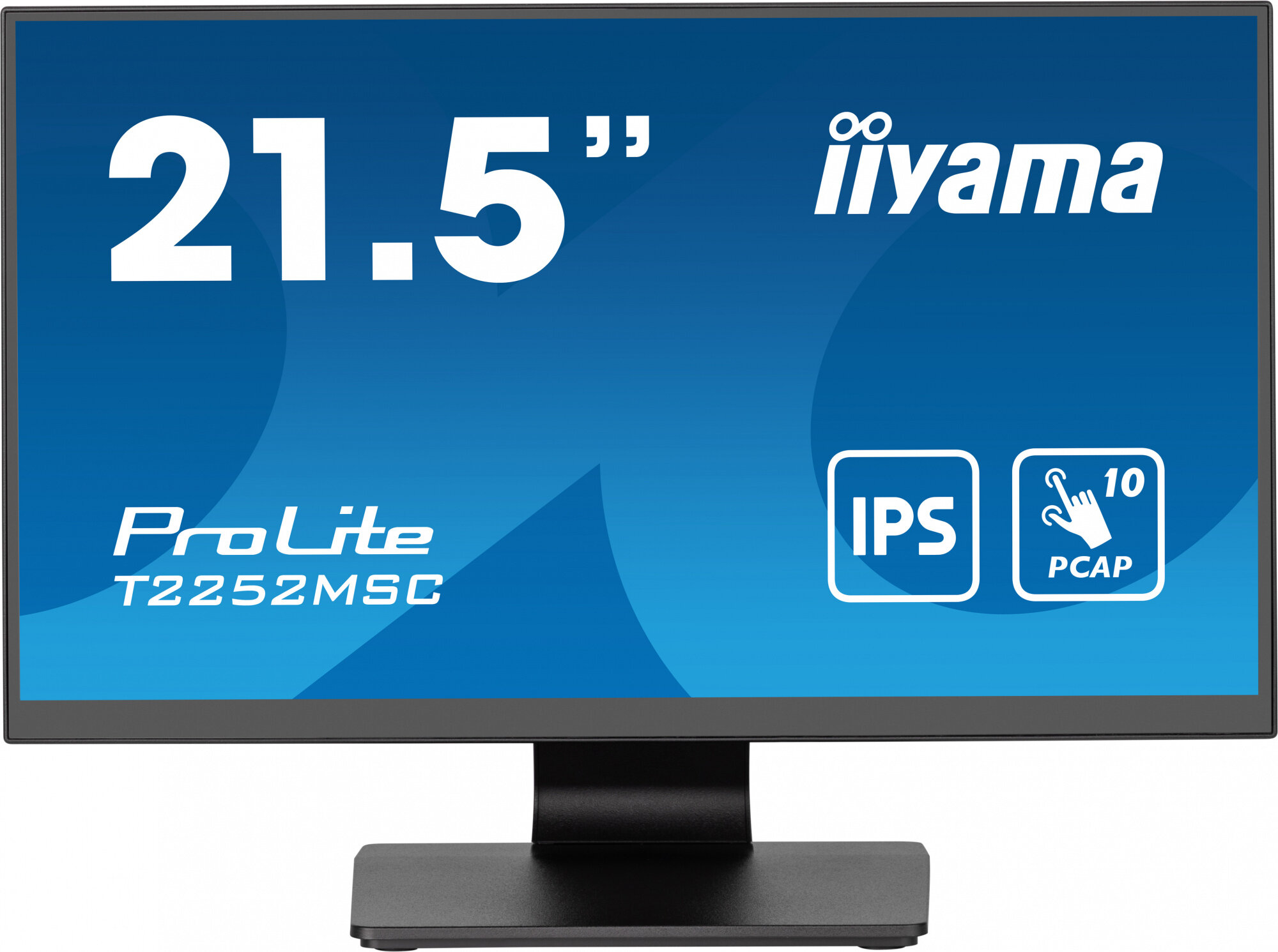 IIYAMA Монитор Iiyama 21.5" ProLite T2252MSC-B2 черный IPS LED 5ms 16:9 HDMI M/M глянцевая 250cd 178гр/178гр 1920x1080 60Hz DP FHD USB Touch 4.5кг T2252MSC-B2