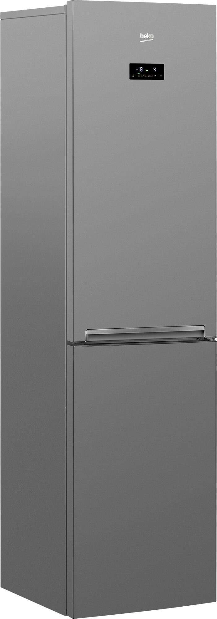 Двухкамерный холодильник Beko CNMV5335E20VS, 300 л, No Frost, дисплей, серебристый — фото 1
