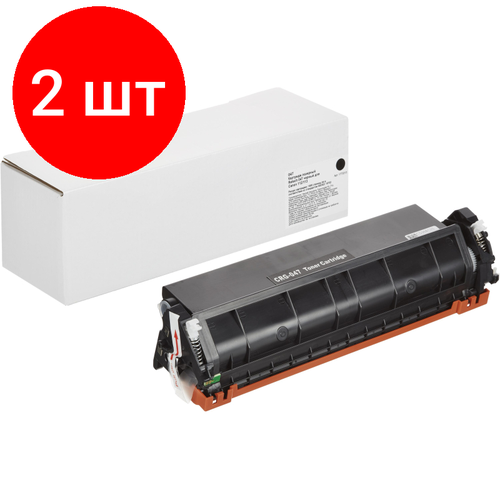 Комплект 2 штук, Картридж лазерный Retech Canon 047 чер. для Canon 112/113 комплект 30 штук картридж лазерный retech canon 047 чер для canon 112 113