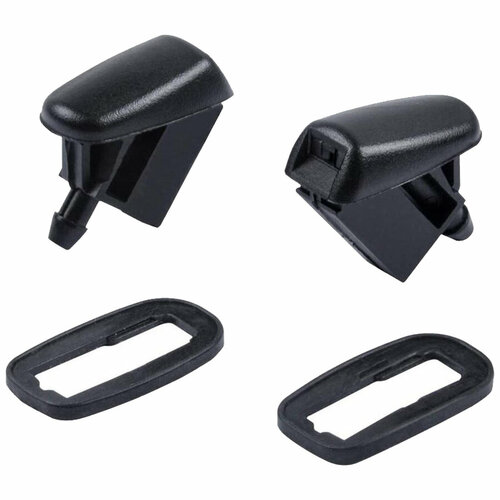 Форсунки жиклеры стеклоомывателя лобового стекла автомобиля 1708796 комплект 2 шт 440₽