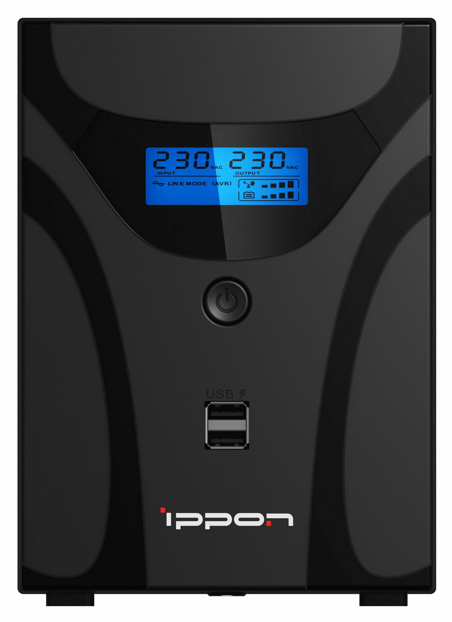 Источник бесперебойного питания Ippon Smart Power Pro II 1600 960Вт 1600ВА черный