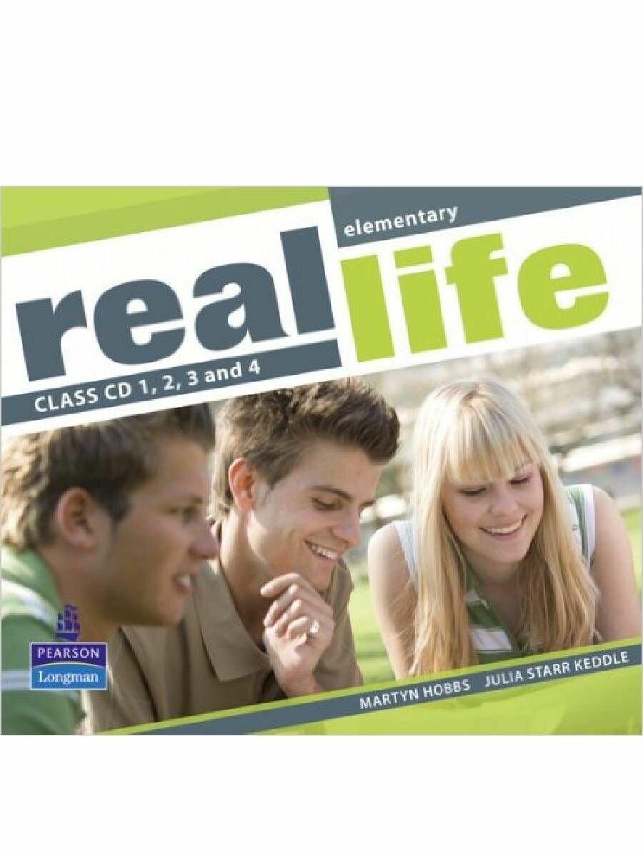 Книга Real Life Elementary Class Audio CDх4 - фото №1