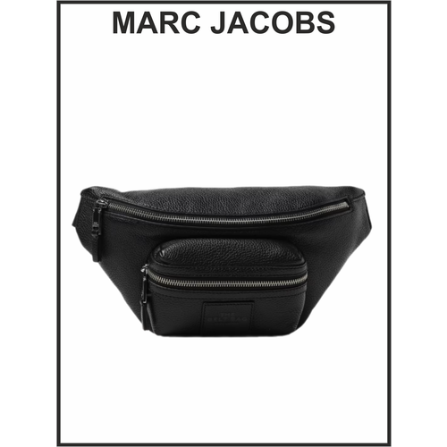 фото Сумка поясная marc jacobs 2r3hbb028h02-black, фактура зернистая, черный