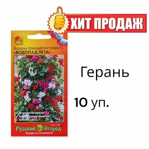 Герань плющелистная (пеларгония) Водопад лета 10 уп