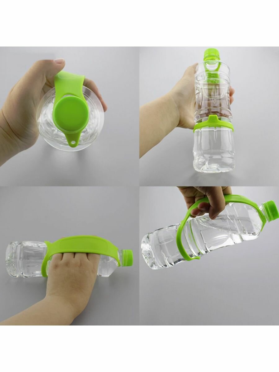 Спортивный силиконовый ремешок для бутылки — фото 1