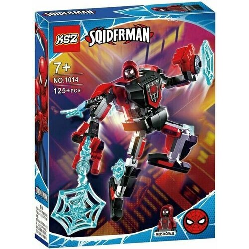 Конструктор KSZ Spider Man: Майлс Моралес - Робот, 125 дет. (1014) / совместим с 76171