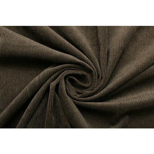 фото Ткань вельвет nino коричнево-бежевый, ш145см, 0,5 м