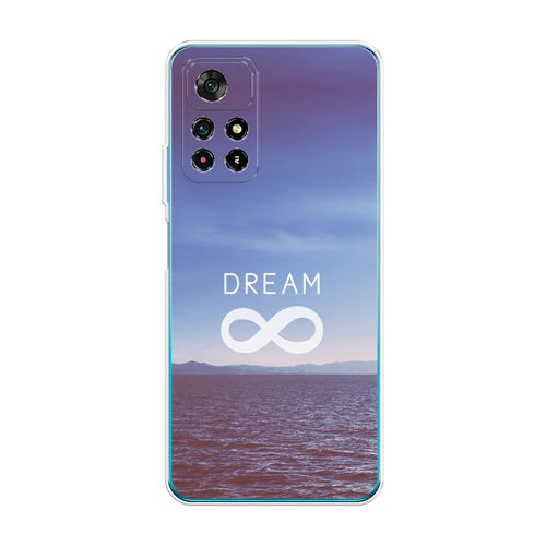 Силиконовый чехол на Xiaomi Poco M4 Pro 5G/Redmi Note 11S 5G / Поко М4 Про 5G/Редми Ноут 11S 5G Dream бесконечность чехол mypads для смартфона xiaomi poco m4 pro 5g и redmi note 11s 5g и note 11t 5g поко м4 про 5g и сяоми редми ноут 11s 5g противоударный с маг