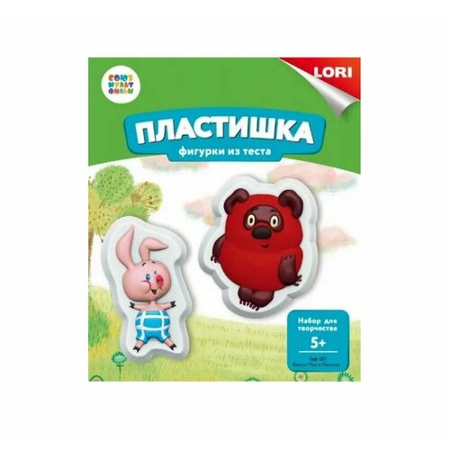 Фигурки из теста Винни-Пух и Пятачок Союзмультфильм игрушка на руку тайга пятачок из винни пух