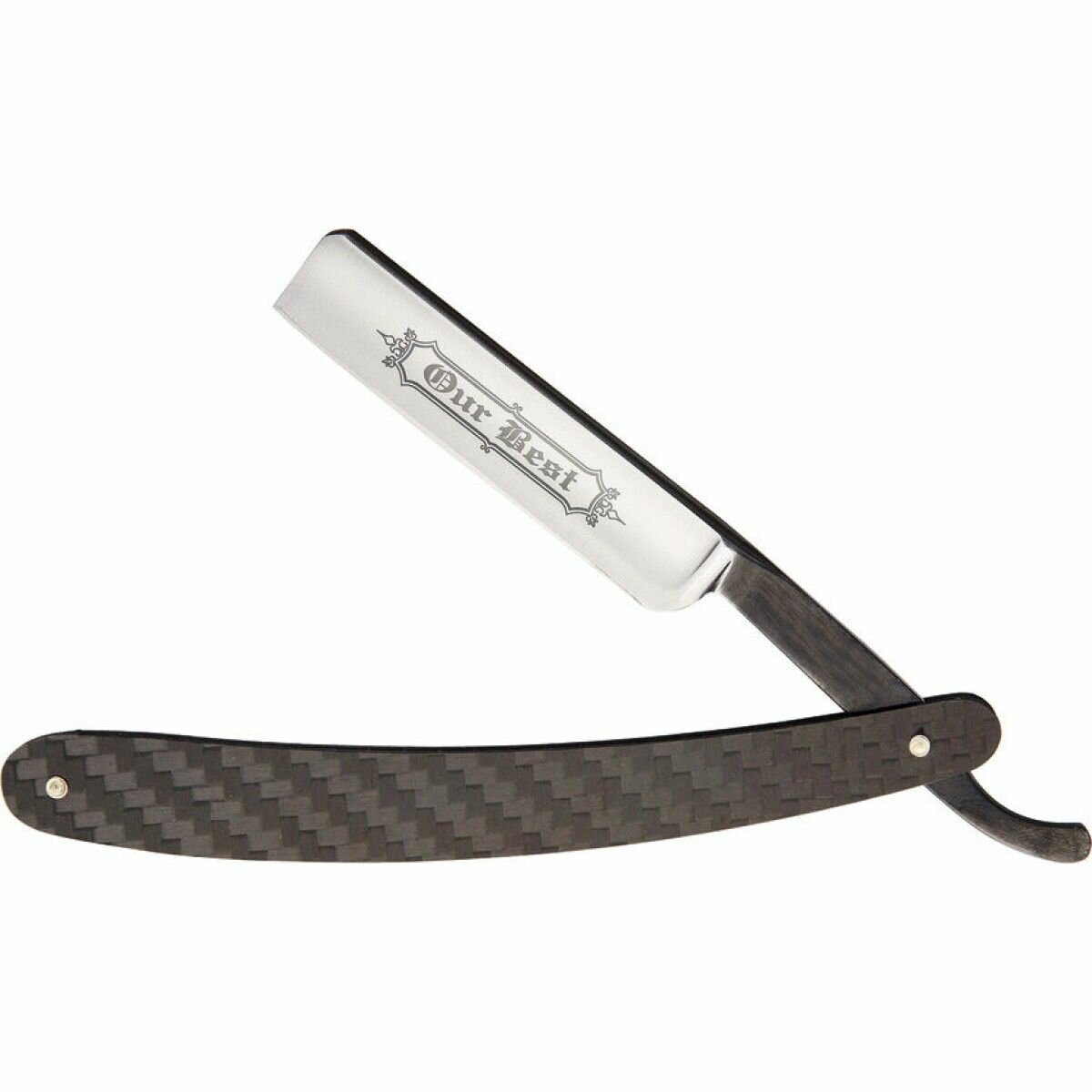 Классическая опасная бритва Giesen & Forsthoff Straight Razor Carbon Fiber