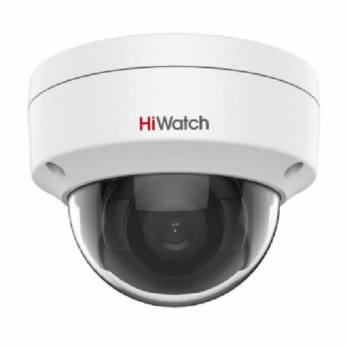 ip камера 4mp dome ds i402 d 4mm hiwatch Камера видеонаблюдения IP HIWATCH DS-I402(D)(4mm), 4 мм, белый