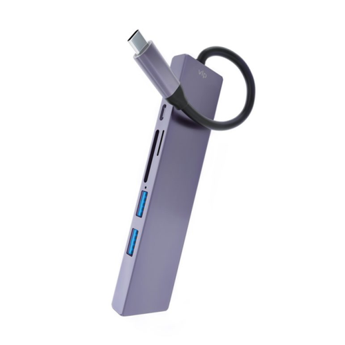USB-C разветвитель VLP Multiport Hub для MacBook 6в1 Графит 360000₽