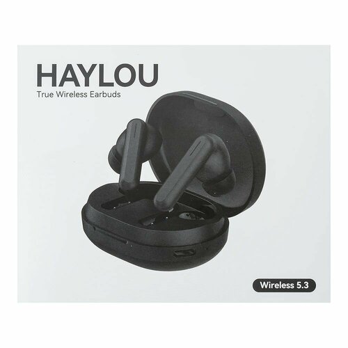 TWS Bluetooth гарнитура Xiaomi Haylou GT7 Neo полупрозрачная черная 259000₽