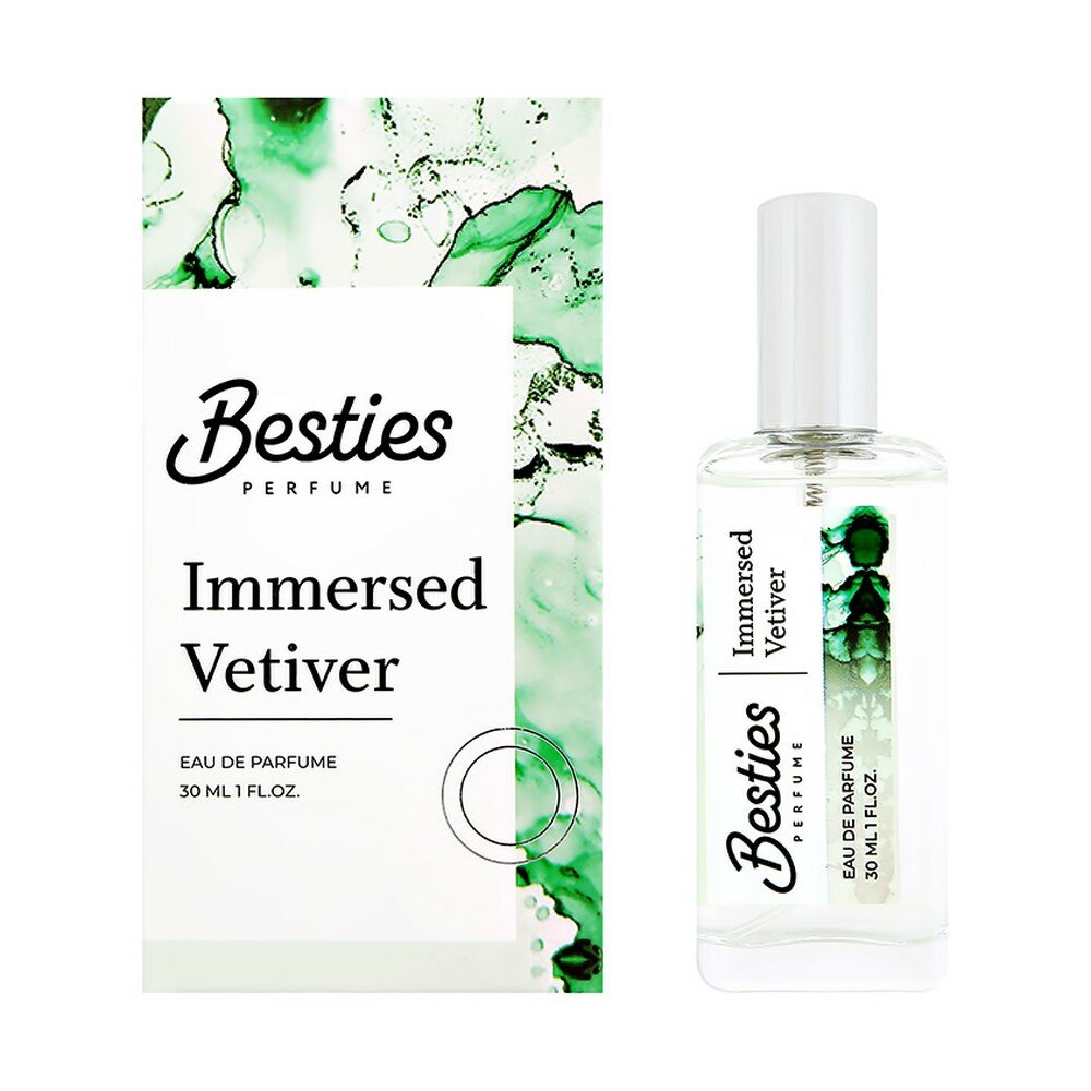 Парфюмерная вода BESTIES EAU DE PARFUME immersed vetiver (жен.) 30 мл