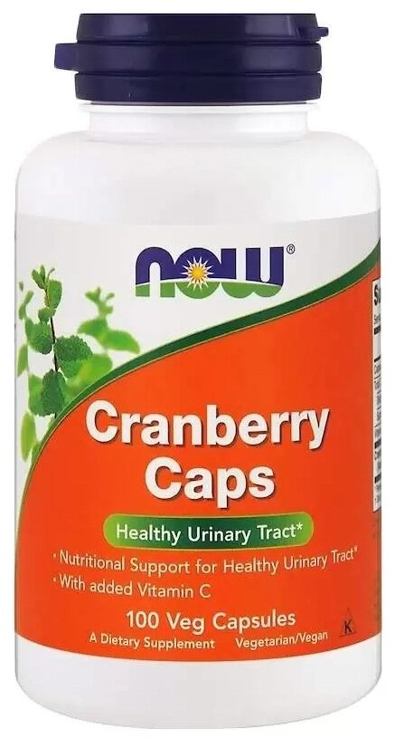 NOW Cranberry Caps 700 mg (100 вег кап)