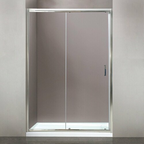 Душевая дверь в нишу BelBagno Uno 195-BF 1 150 C Cr стекло прозрачное UNO-195-BF-1-150-C-Cr