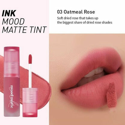 Тинт для губ помада для губ PERIPERA Ink mood matte tint #03 Oatmeal Rose