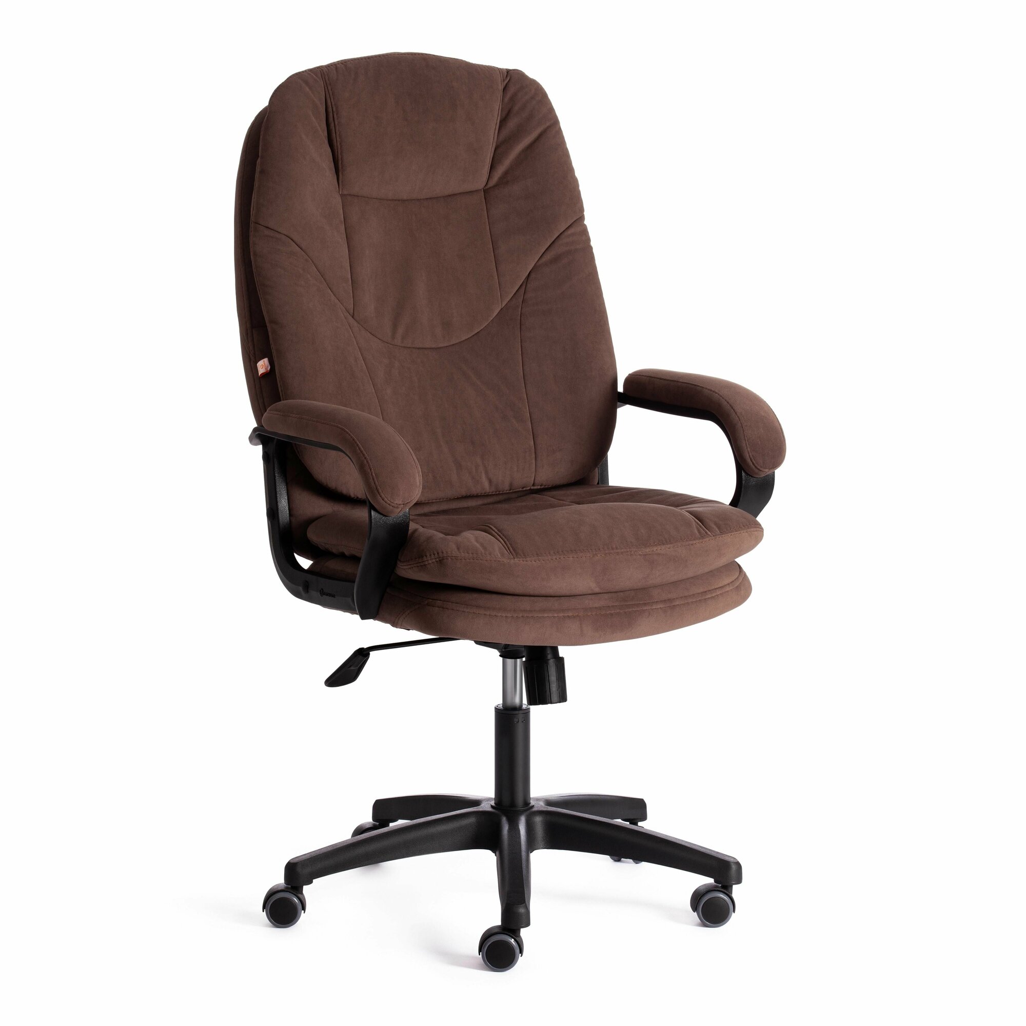 Кресло Tetchair COMFORT LT (22), флок , коричневый, 6