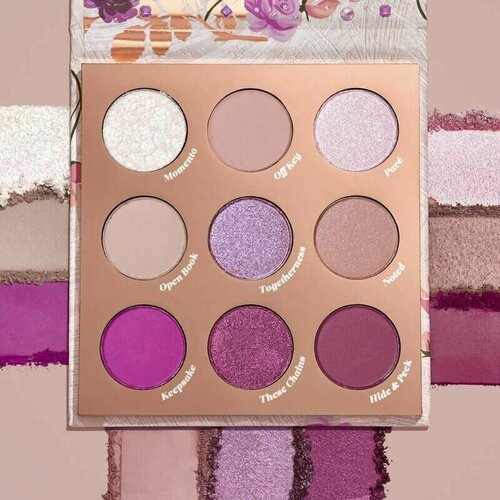 Палетка теней Colourpop - Locket Down Shadow Palette