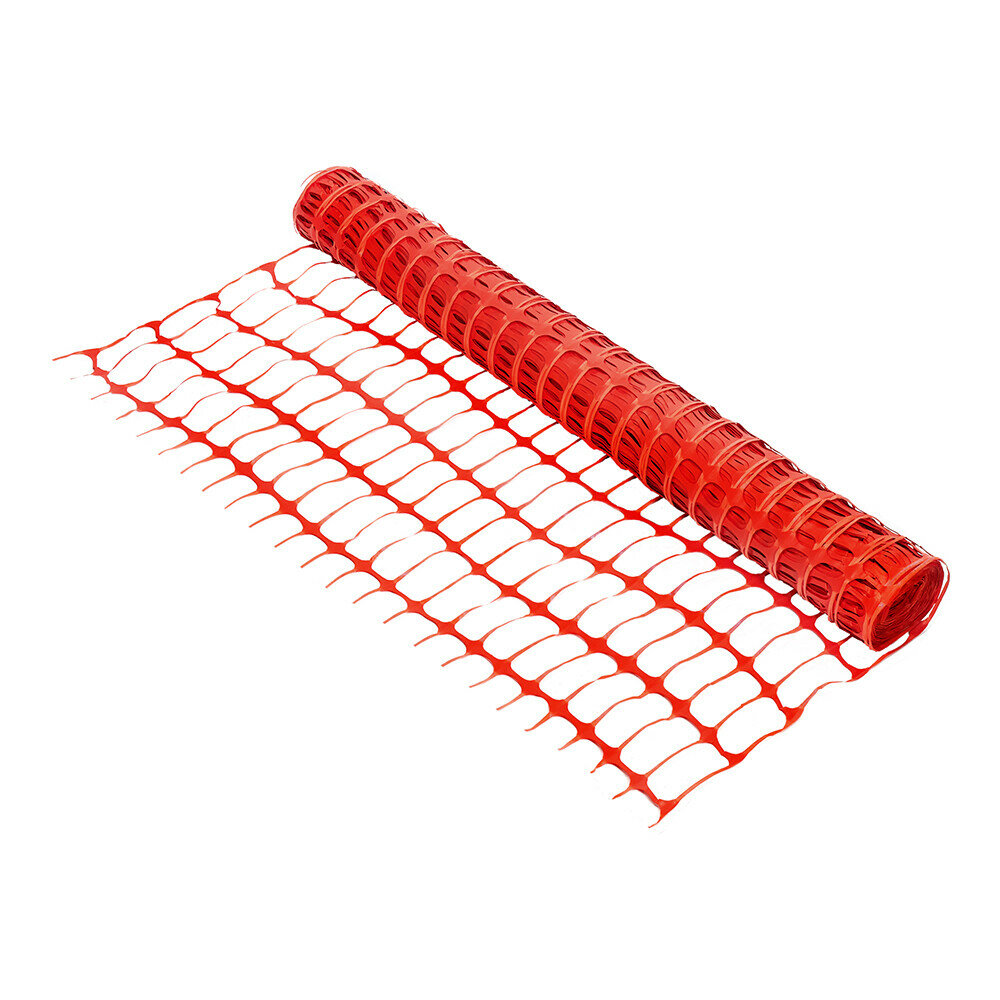 Сетка для аварийного ограждения полотно повышенной прочности 1х50 м ячейка 45х95 мм А-95 678219