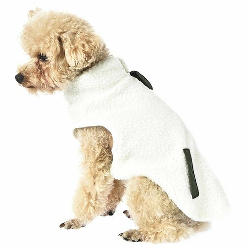 Куртка для собак Pet-it размер XS 20 см из шерпы белая 1 шт 1339₽