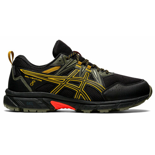 Кроссовки ASICS, размер 46 RU /47 EUR /30 см, черный